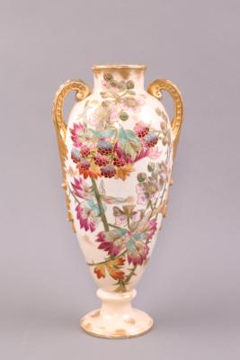 Henkelvase, 1. Viertel 20. Jhdt., - Jewellery, antiques and art