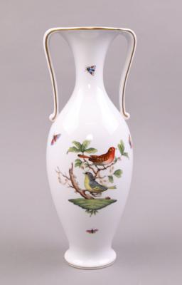 Henkelvase, ungarisches Porzellan, Marke Herend, - Schmuck, Kunst & Antiquitäten