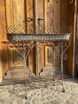 Blumenbank, 1. Viertel 20. Jhdt., - Garden furniture and decorations