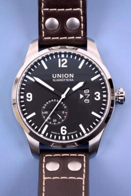 UNION Glashütte Belisar Pilot Herrenarmbanduhr - Klenoty a Hodinky