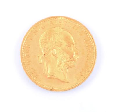 Franz Josef I GOLD einfacher Dukaten 1889 - Jewellery, antiques and art