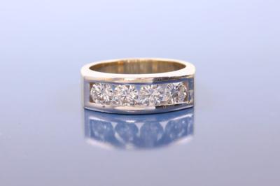 Brillant-Damenring zus. ca. 1,00 ct - Jewellery, antiques and art