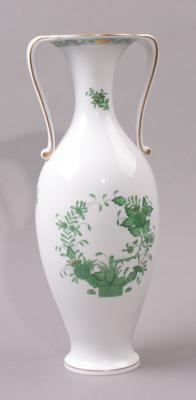 Amphoren-Vasen, ungarisches Porzellan, Marke Herend, - Jewellery, Works of Art and art