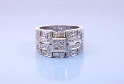 Brillant-Diamant 0,90 ct Ring - Klenoty, umění a starožitnosti