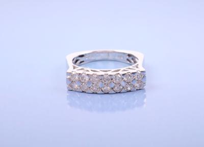 Brillant-Ring zus. ca. 0,88 ct - Gioielli, arte e antiquariato