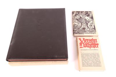 3 Bücher "Hochalmsagen, 14 Nothelfer, Aus dem Leben Lobissers - Gioielli, arte e antiquariato