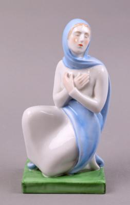 Heilige Maria, ungarisches Porzellan, Marke Herend, - Gioielli, arte e antiquariato