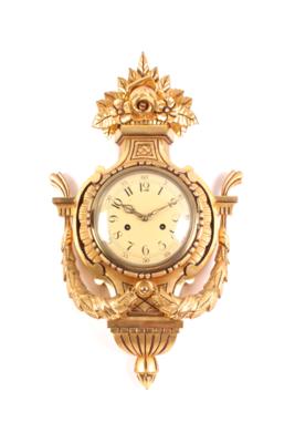 Cartelluhr im französischem Stile Louis XVI., - Watches