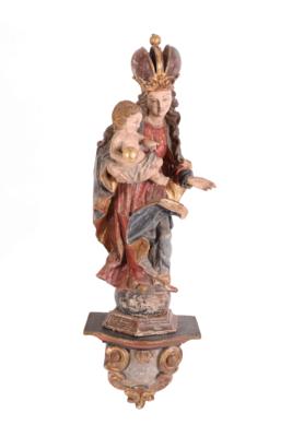Madonna mit Kind, in barockem Charakter, - Gioielli, arte e antiquariato