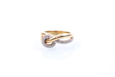 Brillant-Ring ca. 0,40 ct - Schmuck, Kunst und Antiquitäten