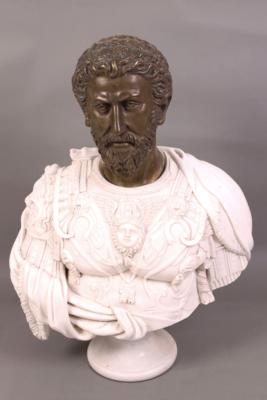 Büste des römischen Kaisers Atelius Hadrianus - Klenoty, umění a starožitnosti