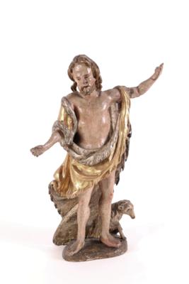 Heiliger Johannes der Täufer,19. Jhdt., - Gioielli, arte e antiquariato