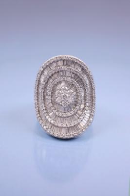 Brillant/Diamant-Ring zus. ca. 4,50 ct - Jewellery and watches
