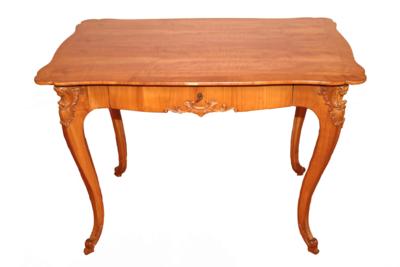 Spätbiedermeier-Tisch, Mitte 19. Jahrhundert, - Furniture, Interieur and Technology