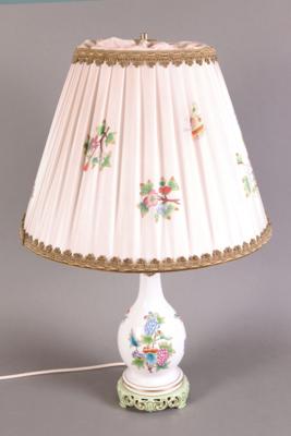 Tischlampe aus ungarischem Porzellan Marke Herend - Furniture, Interieur and Technology