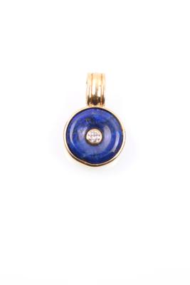 Brillant/Lapislazuli Anhänger - Jewelry, Art & Antiques