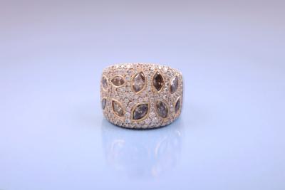 Brillant/Diamant-Ring zus. ca. 3,30 ct - Jewellery and watches