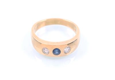 Brillant-Saphir-Ring - Jewelry, Art & Antiques