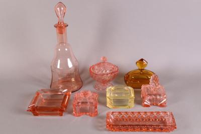 Konvolut Dekorglas 1. Hälfte bis Mitte 20. Jahrhundert - Jewelry, Art & Antiques