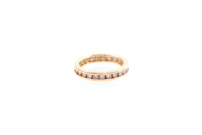 Memoryring zus. ca. 0,75 ct - Schmuck, Antiquitäten und Technik