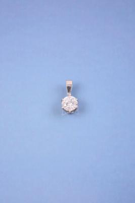 Brillant-Anhänger ca. 0,60 ct - Gioielli, arte e antiquariato