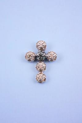 Brillant-Kreuz zus. ca. 0,90 ct - Šperky, umění a starožitnosti