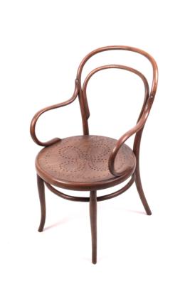 Armsessel, Ausführung Gebrüder Thonet, um 1900/10, - Šperky, umění a starožitnosti