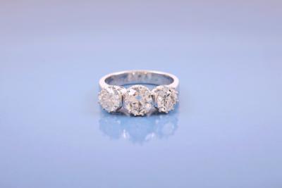 Brillantdamenring zus. ca. 3,25 ct - Uhren und Schmuck