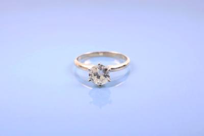 Solitärdamenring ca. 1 ct - Jewelry, Art & Antiques