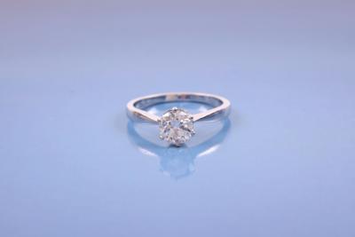 Solitärdamenring ca. 1 ct - Jewelry, Art & Antiques