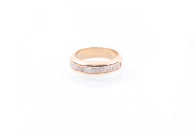 Brillantmemoryring zus. ca. 0,75 ct - Schmuck, Kunst & Antiquitäten