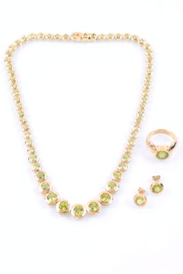 Peridot Garnitur - Jewelry, Art & Antiques