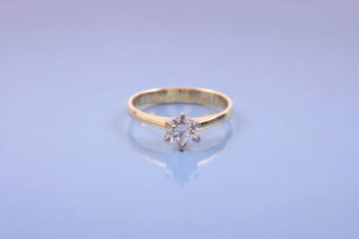 Solitär-Damenring - Jewelry, Art & Antiques