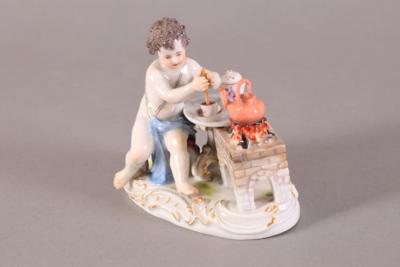 "Allegorie des Feuers", aus Meissner Porzellan, - Jewelry, Art & Antiques