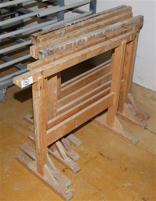 6 Schragerl (Stellböcke) - Macchine di lavorazione del legno
