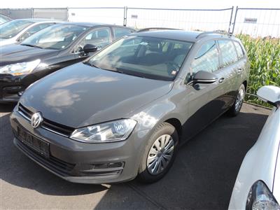 KKW VW Golf VII, Kombi BlueMotion, grau - Fahrzeuge ÖBB