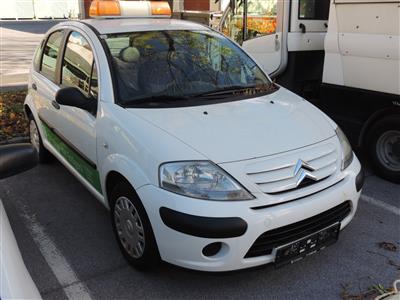 PKW Citroen C3, weiß - Fahrzeuge Land Steiermark, Holding Graz, Feuerwehr