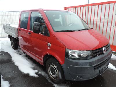 KKW VW Transporter T5/7-Doka, RS3400, rot - Fahrzeuge ÖBB