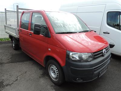 KKW VW Transporter T5/7-Doka, RS3400, rot - Fahrzeuge ÖBB