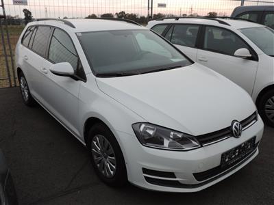 KKW VW Golf VII Kombi, weiß - Fahrzeuge ÖBB