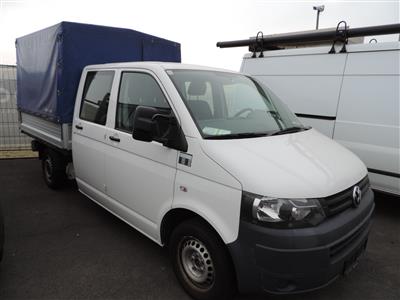 KKW VW Transporter T5/7-Doka/4 x 4, RS3400, weiß - Motorová vozidla a technika