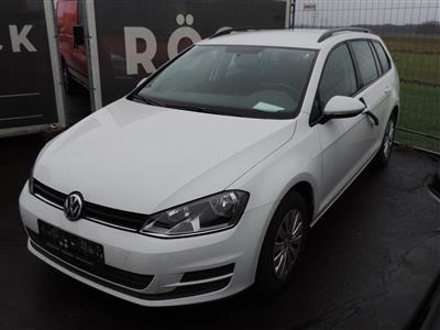 KKW VW Golf VII, Kombi, weiß - Motorová vozidla a technika