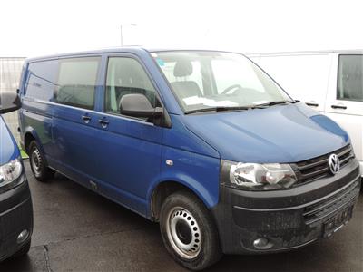 KKW VW Transporter T5/7-Doka 4 x 4/RS3400, blau - Fahrzeuge ÖBB