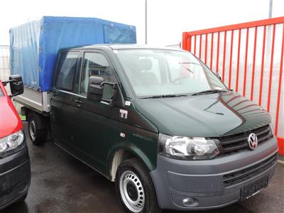 KKW VW Transporter T5/7-Doka,4 x 4/RS3400, grün - Fahrzeuge ÖBB