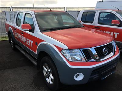 KKW Nissan Navara Pick-up 4 x 4weiß (teilfoliert) - Macchine e apparecchi tecnici