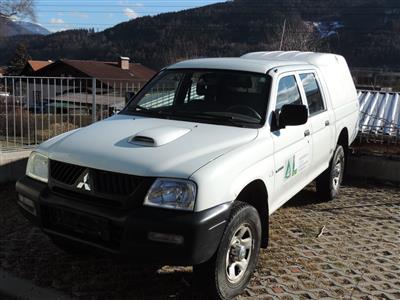 LKW Mitsubishi L200/4 x 4, Pick-Up, weiß - Cars and vehicles