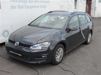 KKW VW Golf VII Kombi grau - Fahrzeuge ÖBB