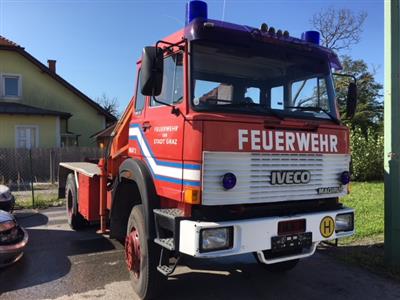 LKW Iveco Magirus 190-25AHW, rot (Ausführung Feuerwehr) - Cars and vehicles