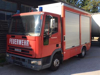 SPKW Iveco M160E14, rot (Ausführung Feuerwehr) - KFZ Technik Auktion, FEUERWEHR GRAZ, LAND STEIERMARK, HOLDING GRAZ, ZOLL GRAZ