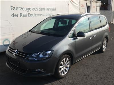 KKW VW Sharan Highline 2,0 TDI DSG, grau - Fahrzeuge ÖBB